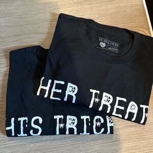 Hubs and Hers Male and Female Tee